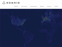 Tablet Screenshot of nomnio.com